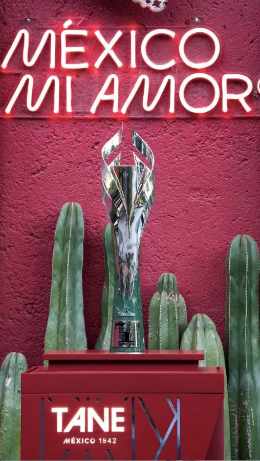 CORTESÍA MÉXICO GP Uno de los trofeos a entregarse