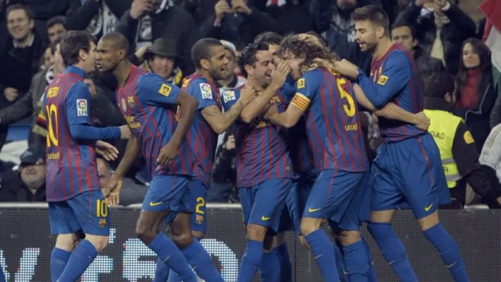 AP Celebración del primer gol