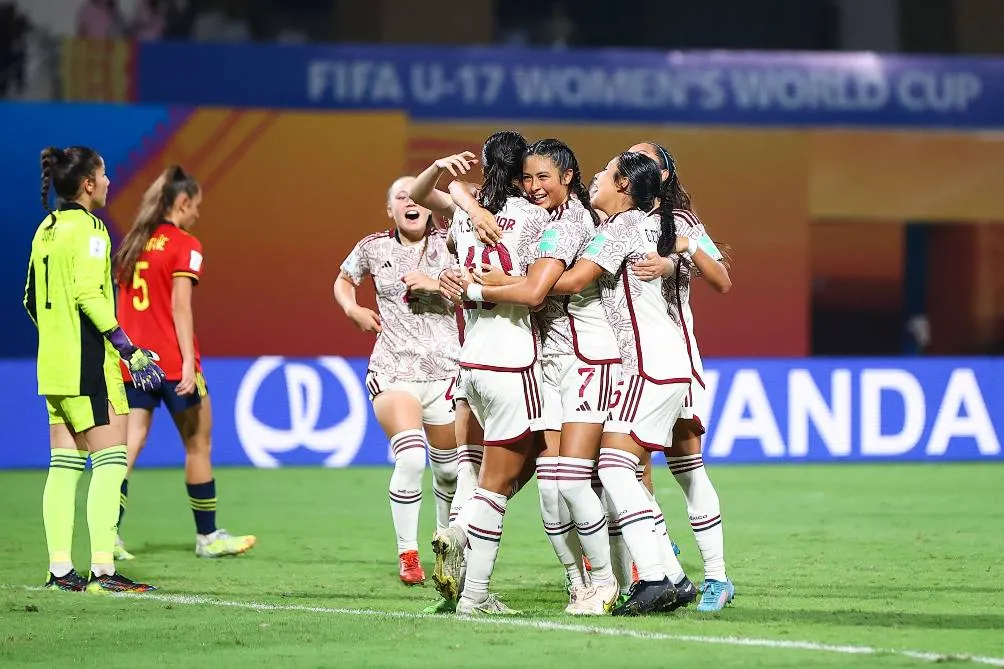 El Tri venció a España