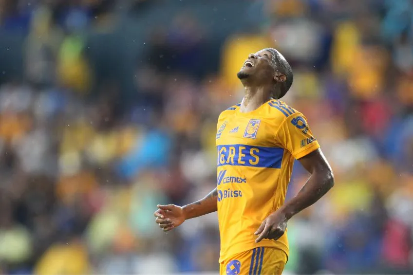 IMAGO7 Luis Quiñones durante un partido de Tigres