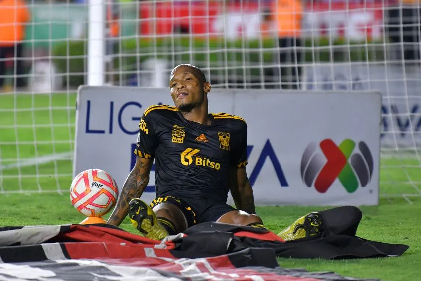 IMAGO7 Luis Quiñones durante un partido de Tigres