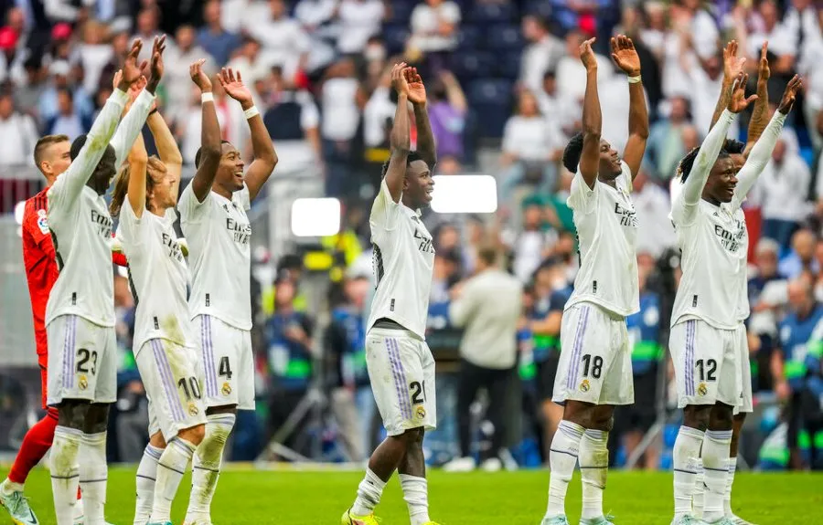 Real Madrid celebra triunfo en el Clásico