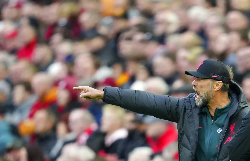 AP Jürgen Klopp en el duelo ante el Manchester City