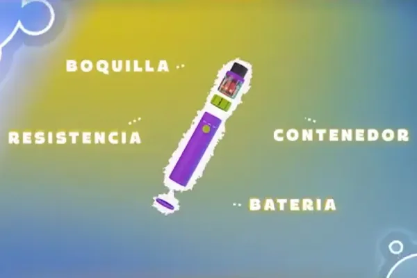 COFEPRIS Las partes de un vapeador