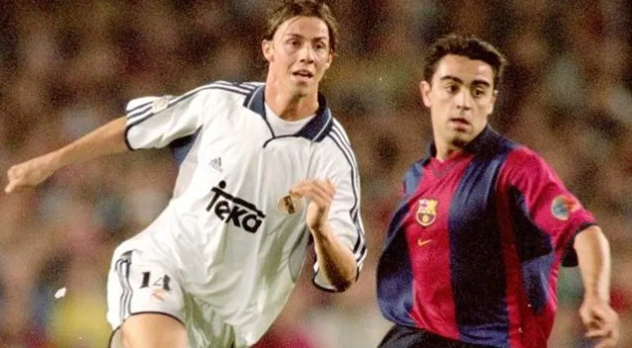 ESPECIAL Guti y Xavi en un Barcelona contra Madrid