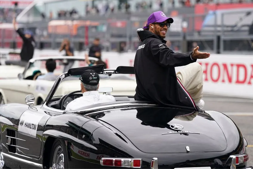 Lewis Hamilton previo al GP de Japón