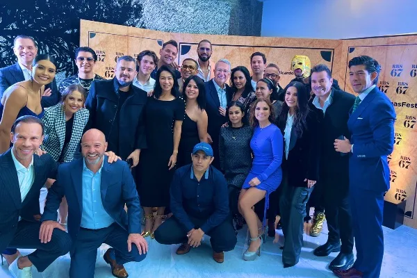 Algunos de los invitados a la fiesta