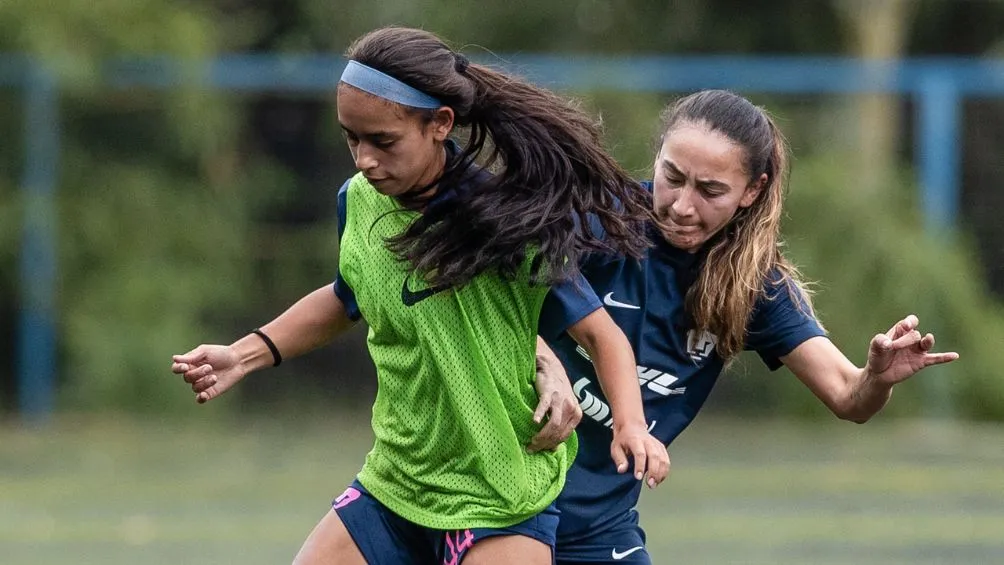 TWITTER @PumasMXFemenil Las chicas se preparan para la última Jornada