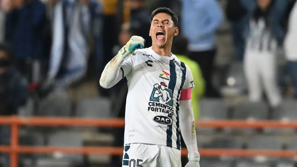 IMAGO7 Ustari celebrando un gol de Pachuca
