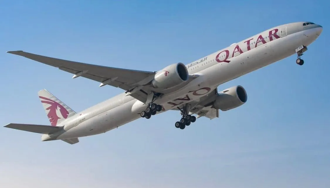 Avión de Qatar