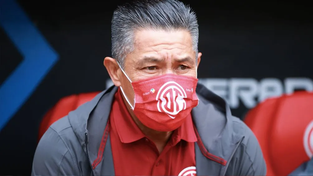 El técnico de Toluca durante la pandemia