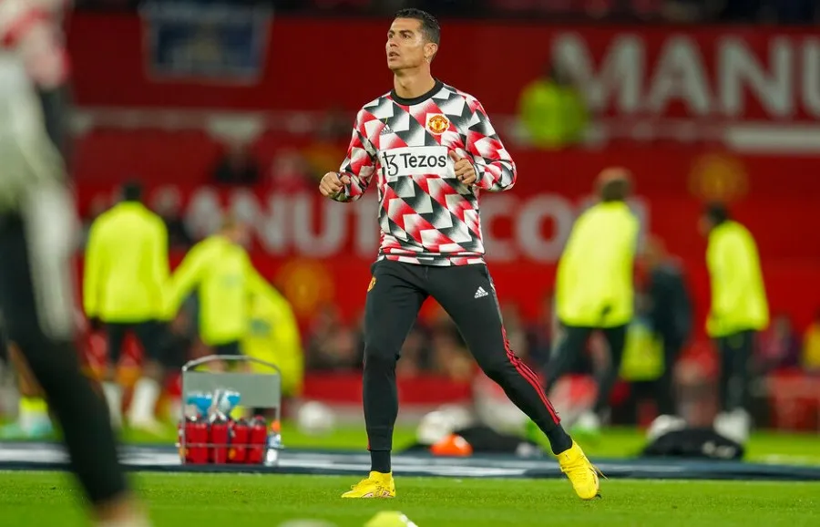 AP Cristiano en calentamiento