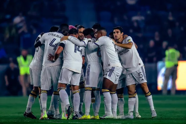 LA Galaxy durante partido