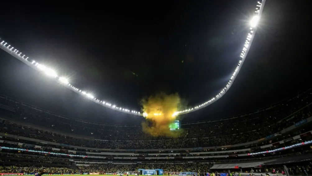 El Azteca previo a la Semifinal de Vuelta