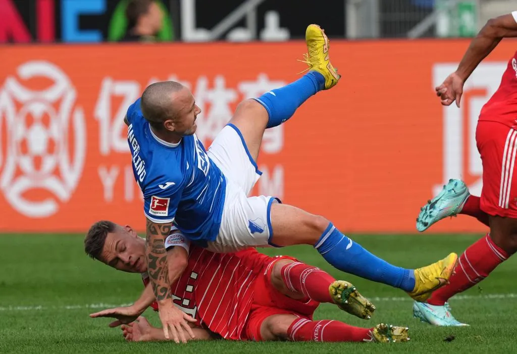 Kimmich se barre contra jugador del Hoffenheim