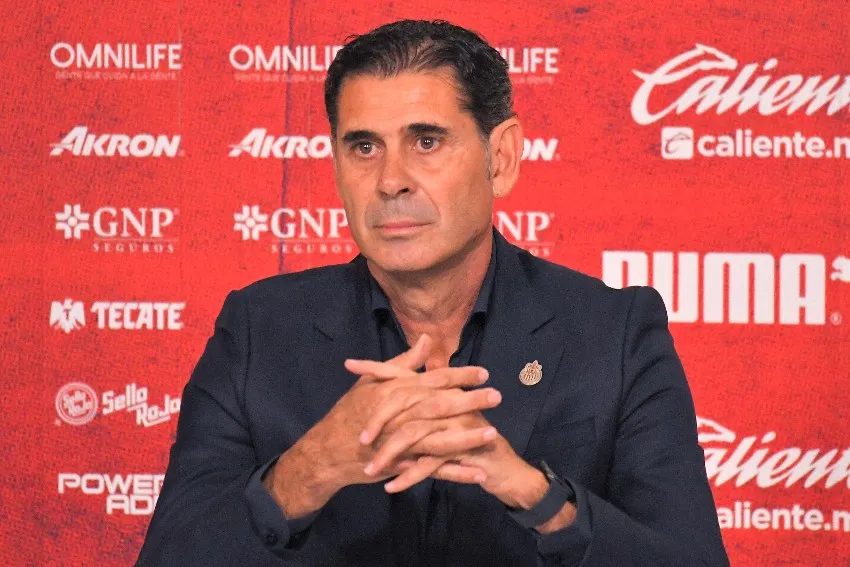 Fernando Hierro en su presentación como director deportivo