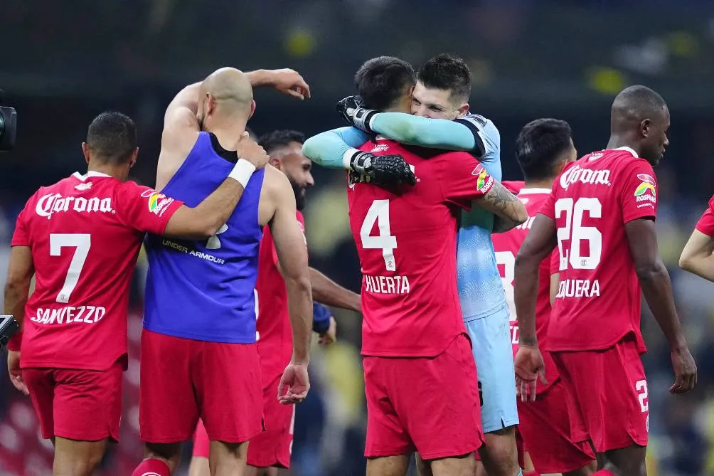 Toluca festeja el pase a la Gran Final