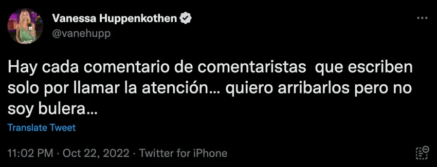 CAPTURA DE PANTALLA Tuit de Vanessa Huppenkothen