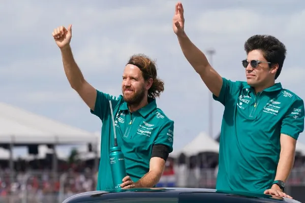 Sebastian Vettel previo a la carrera