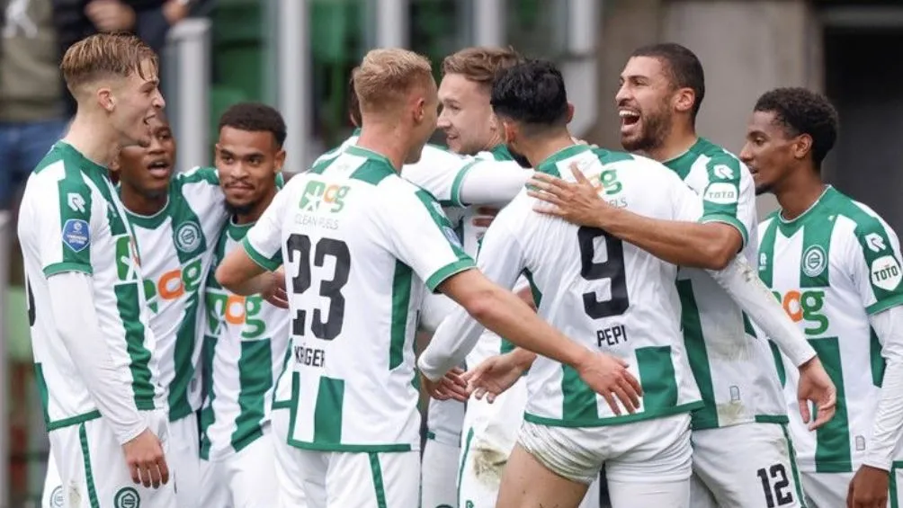 El Groningen celebra la victoria