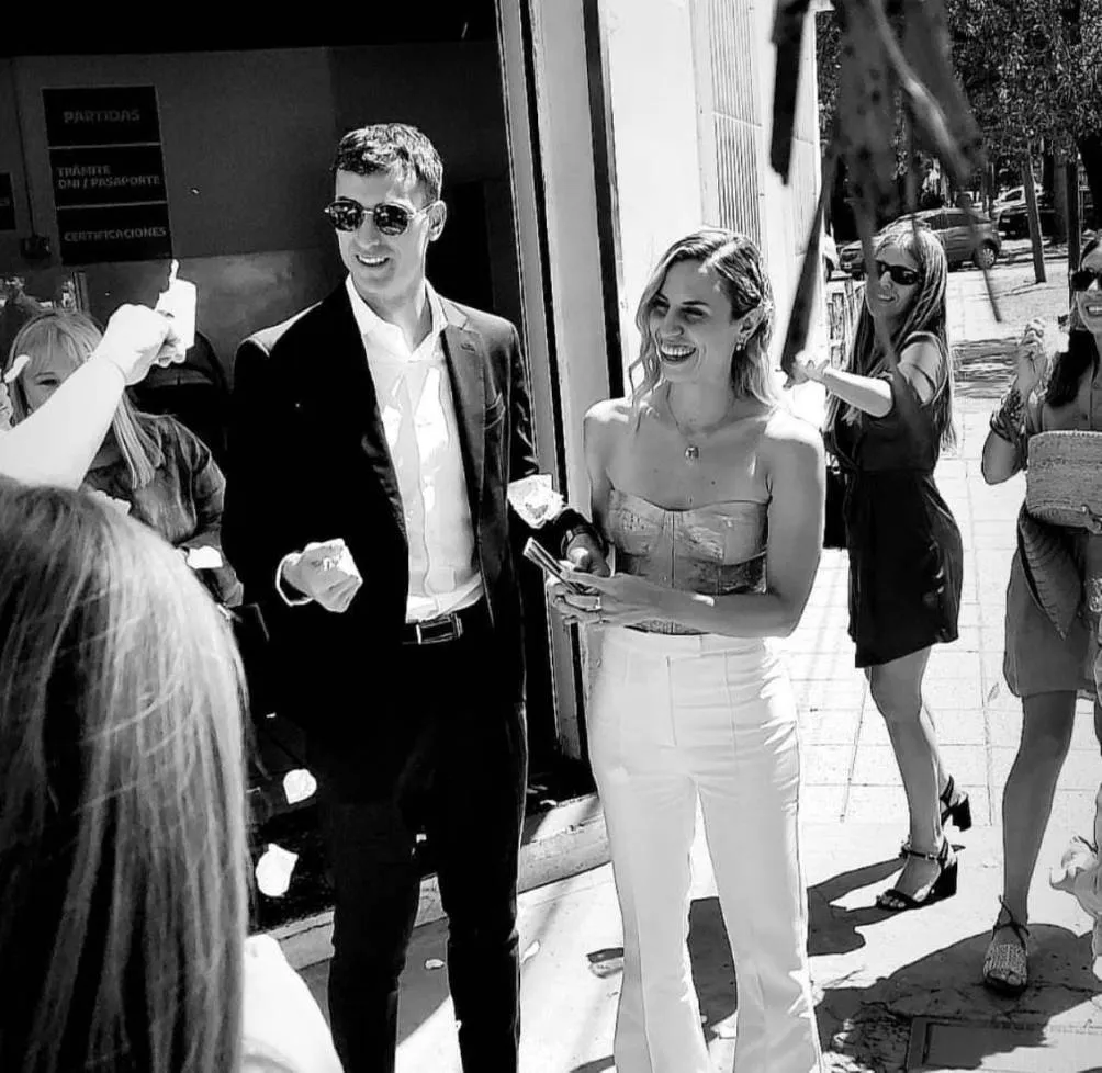 ESPECIAL Juan Dinenno se casó con Sofía Bruno celebraron su unión