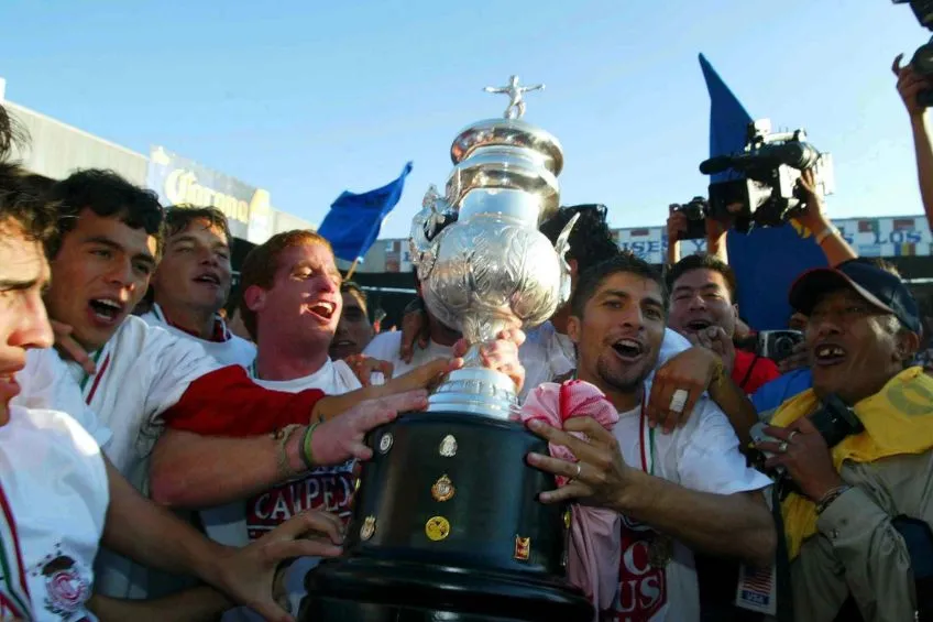MEXSPORT Jugadores del Toluca tras ser Campeones