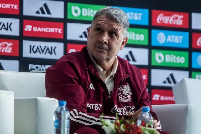 Gerardo Martino en conferencia de prensa