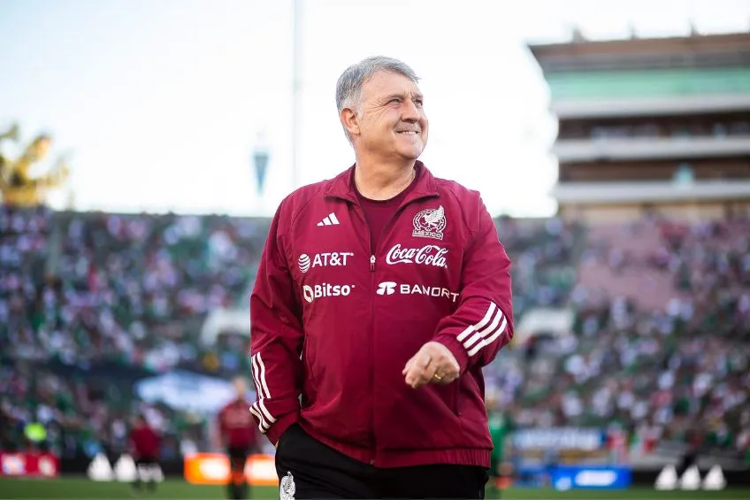 Gerardo Martino previo a un partido de México
