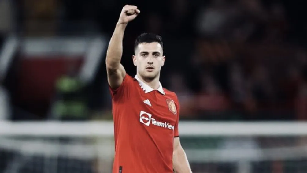 TWITTER: @ManUtd Dalot celebra su gol