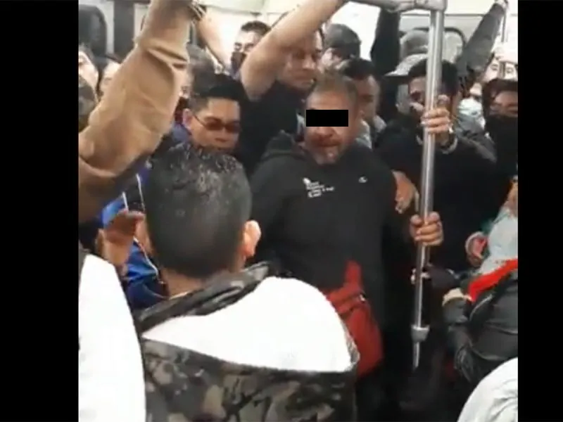 Hombre acosó a mujer en el Metro Chabacano