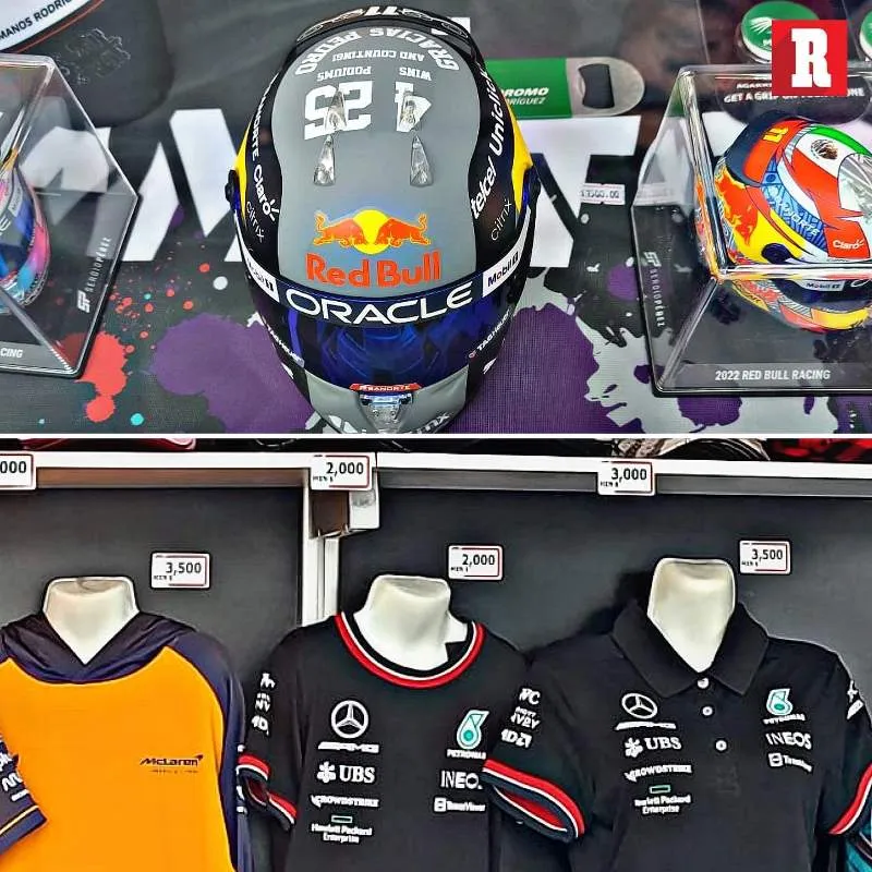ESPECIAL Souvenirs del Gran Premio México