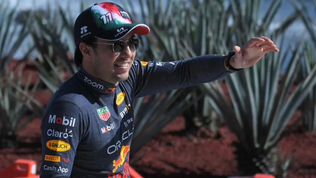 Checo en Red Bull