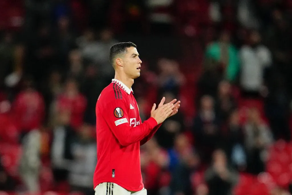 CR7 tras el partido de Europa League
