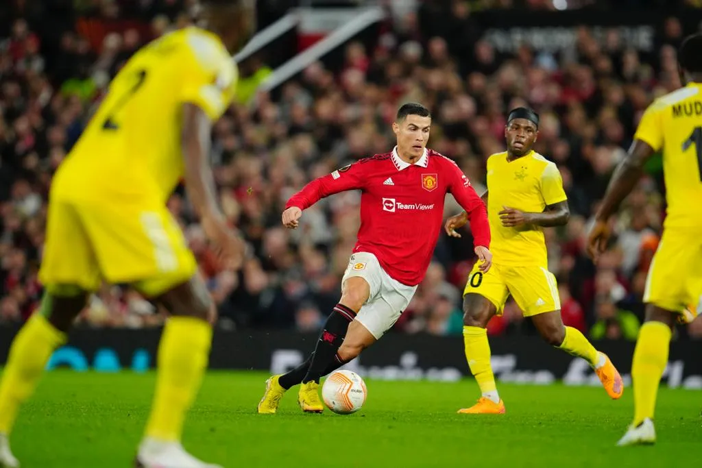 Cristiano Ronaldo ante el Sheriff