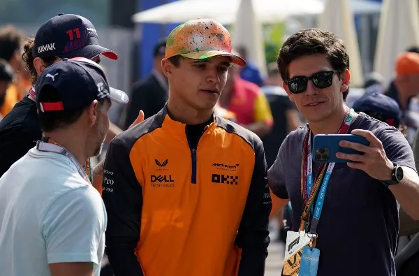 AP Lando Norris, piloto de McLaren en el GP de México