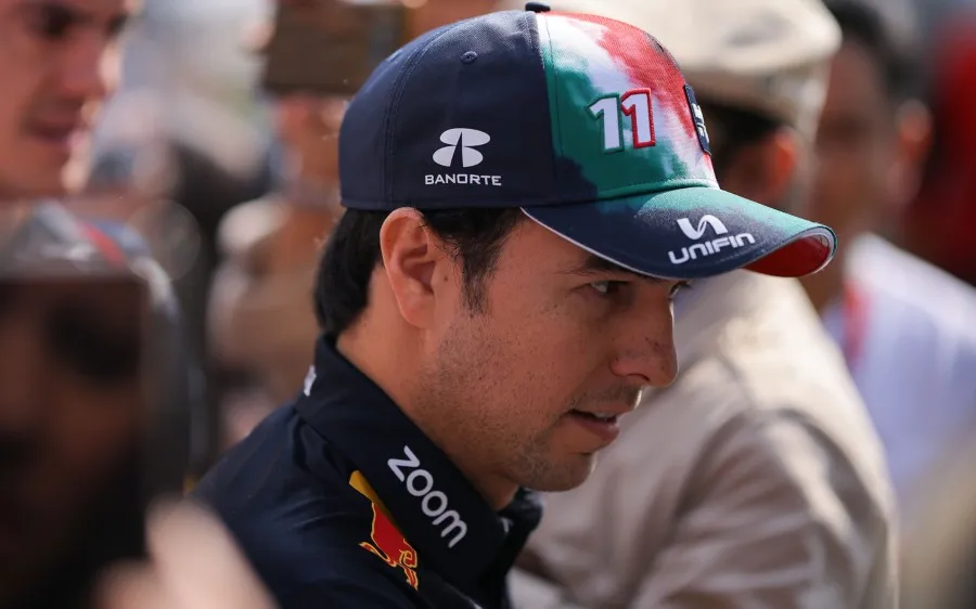 IMAGO7 Pérez previo a las prácticas libres