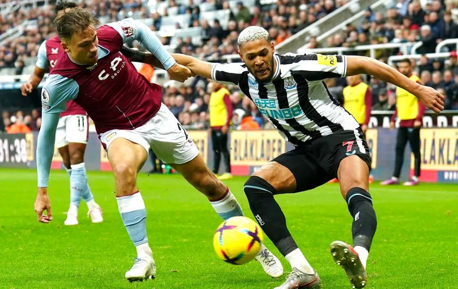 Newcastle goleó al Aston Villa