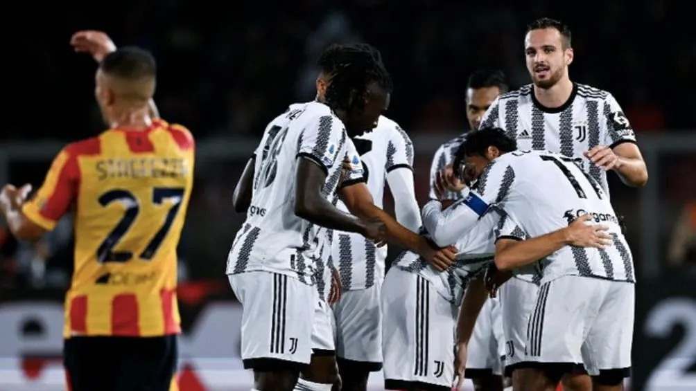 Celebración del gol