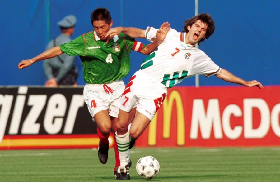 MEXSPORT México en Octavos de Final ante Bulgaria en 1994