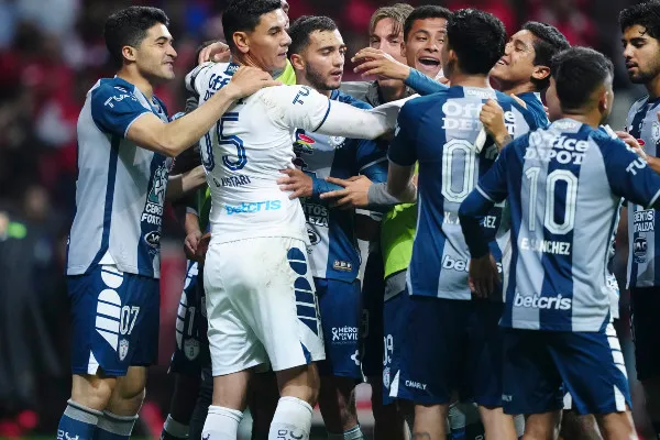 Pachuca en celebración