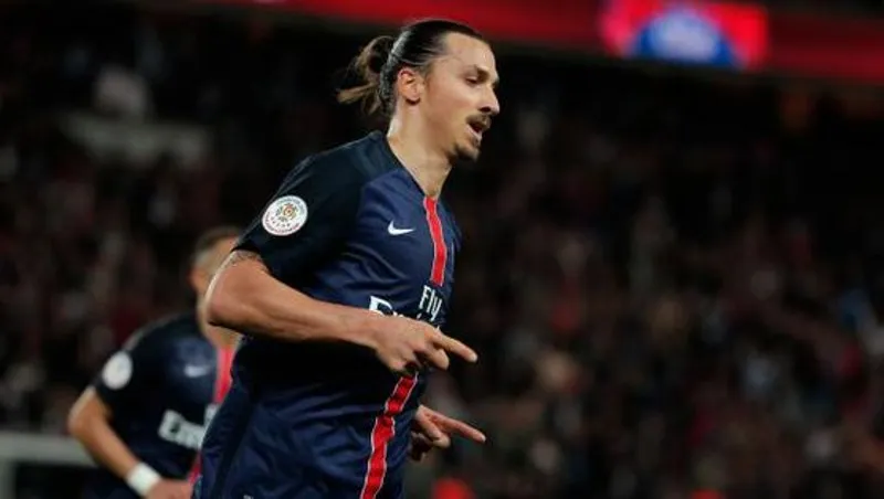 Ibrahimovic en su etapa con el PSG