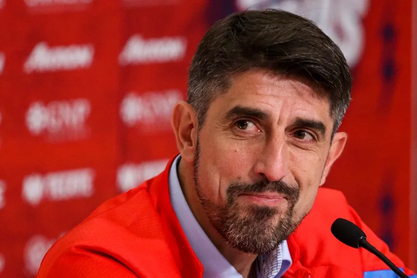 Veljko Paunovic en su presentación como DT de Chivas