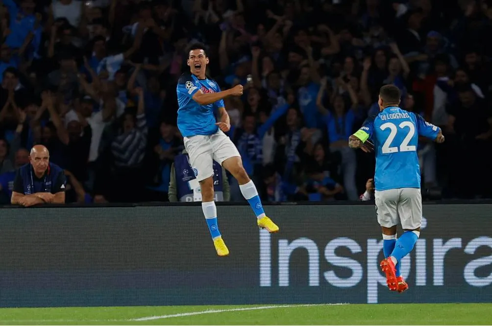 El Napoli fue la sorpresa de la Fase de Grupos