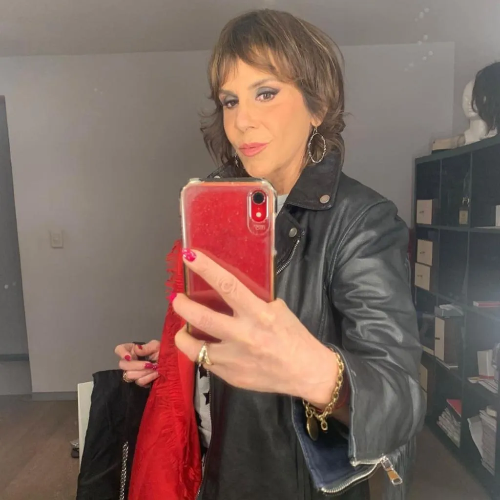 @LA_REBECCAJONES Rebeca Jones en su camerino