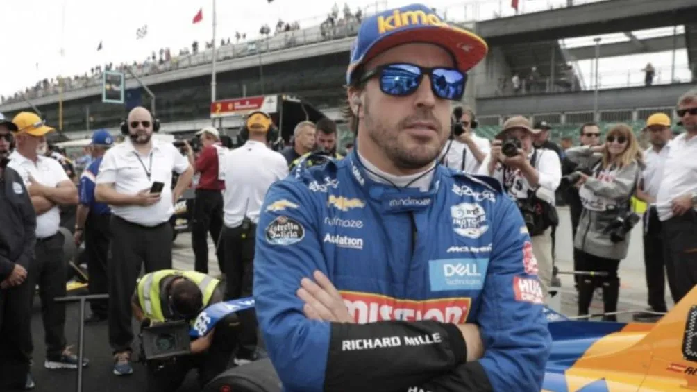 Fernando Alonso previo a una carrera