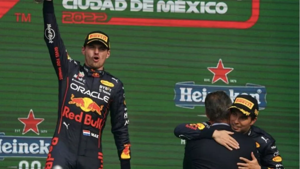 AP Checo y Max en el Gran Premio de la CDMX