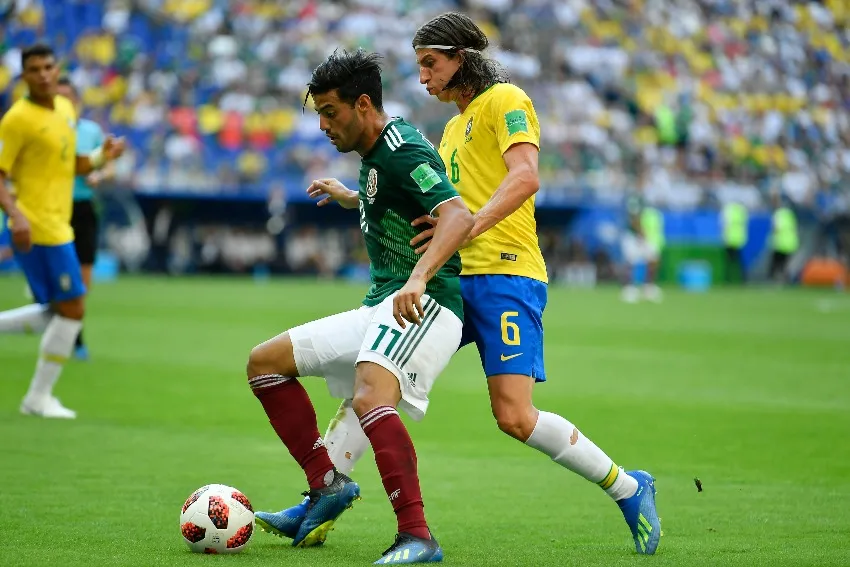 Carlos Vela en el Mundial de 2018 con México