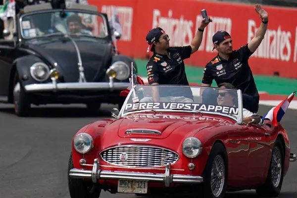 Los pilotos de Red Bull