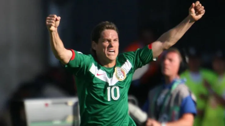 Guille Franco con el Tri