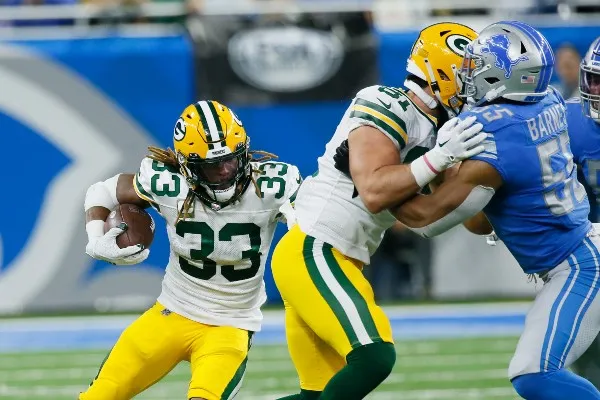 AP Lions vs Packers en acción